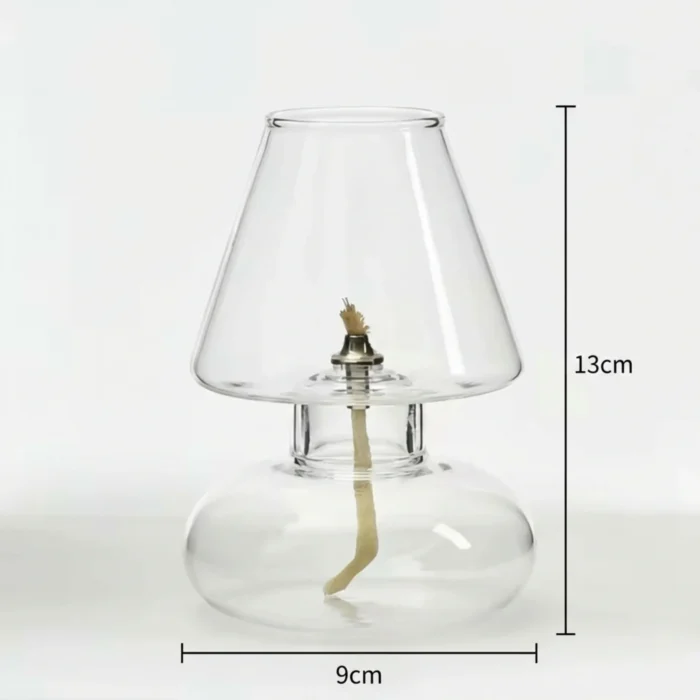 Éole - Lampe à huile pour extérieur, coupe-vent - taille