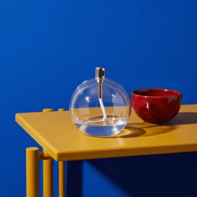 LAmpe à huile dans une décoration pop art