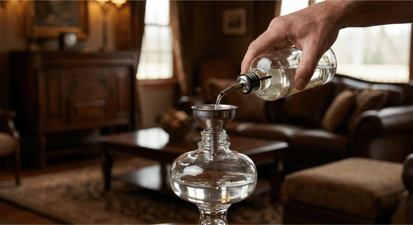 L&rsquo;huile de paraffine pour lampe est-elle dangereuse ?