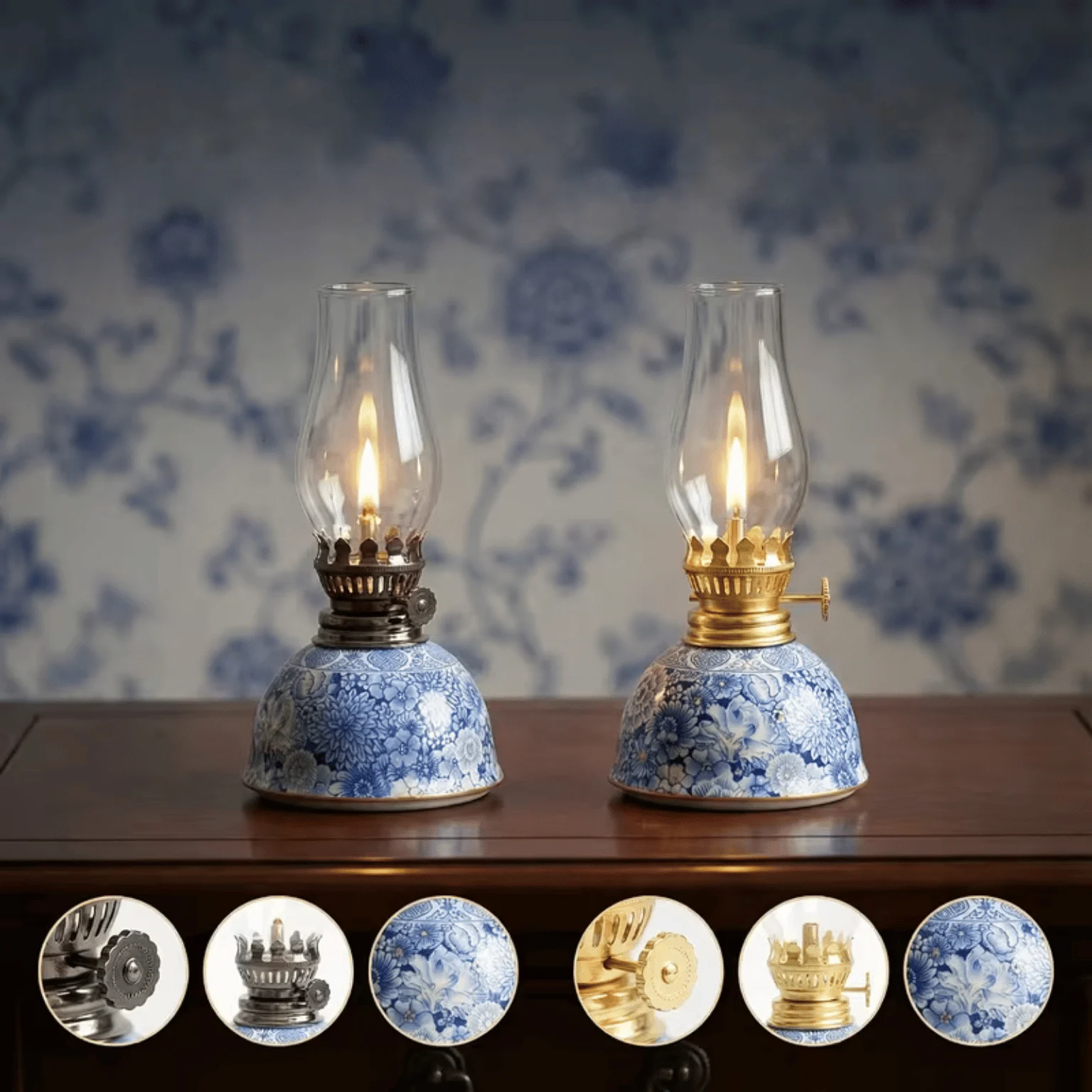 Héritage - Lampe à huile vintage - Coloris