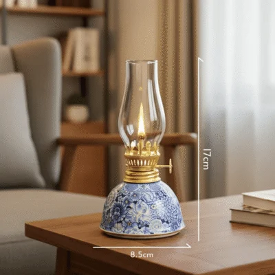Héritage - Lampe à huile vintage - Taille