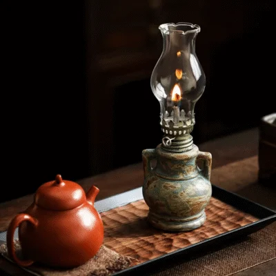 Terre d'Atlas - Lampe à huile berbère