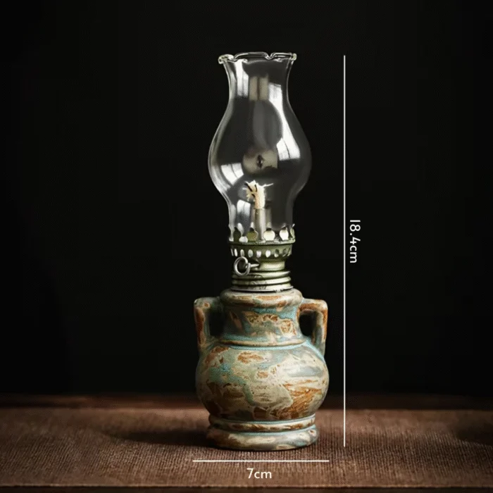 Terre d'Atlas - Lampe à huile berbère - taille